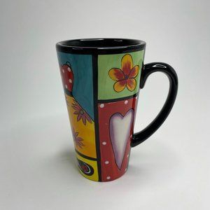 Naylor Designs Henriksen Hand-Painted HEARTS 18oz.